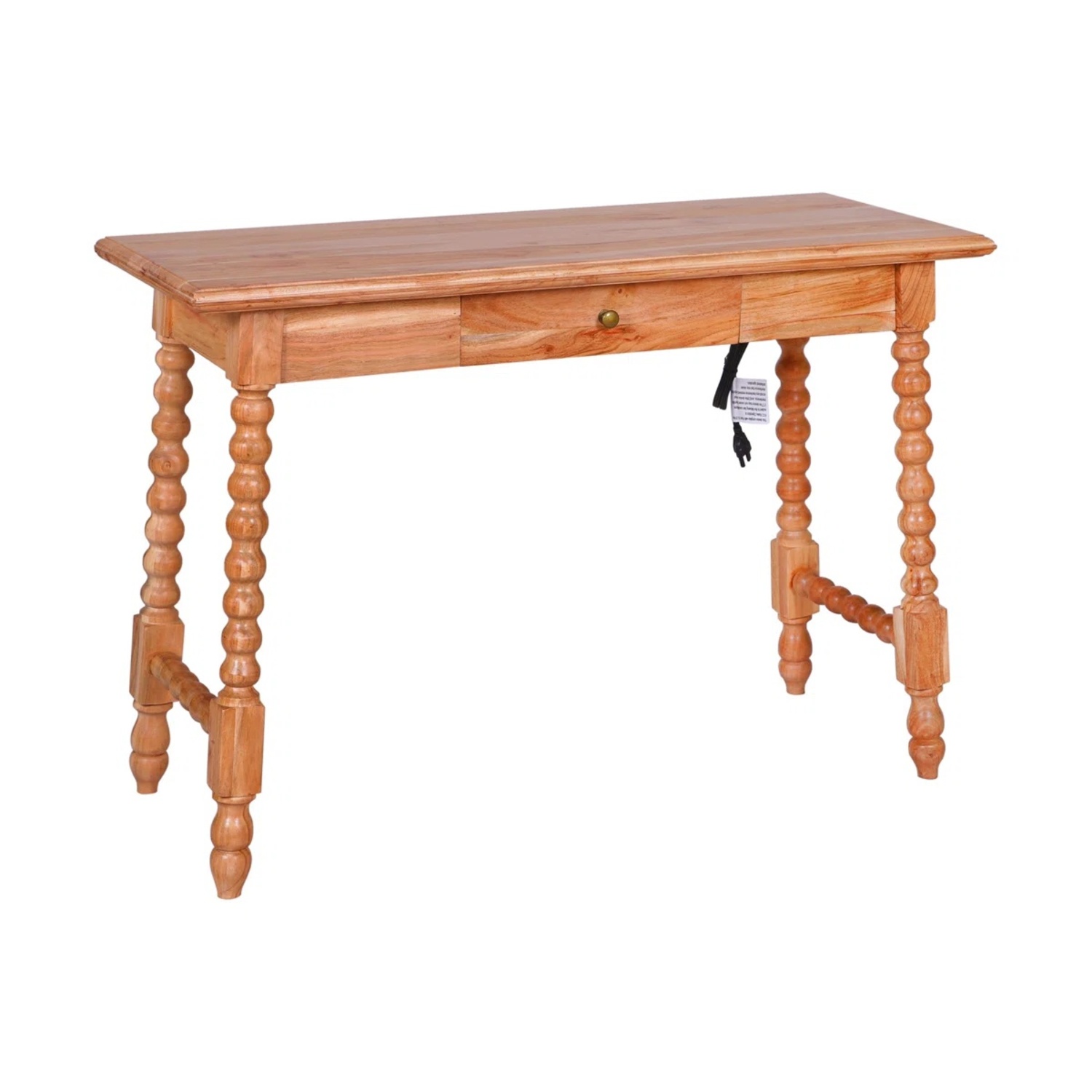Wayfair Natural Wood Desk - image-4