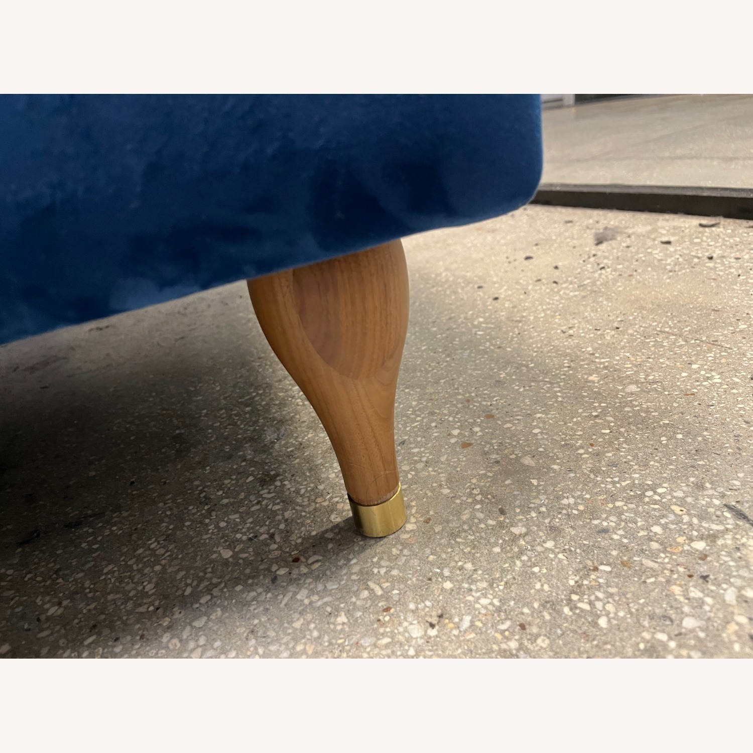 Interior Define Blue Velvet 2 Seater Sofa - image-8