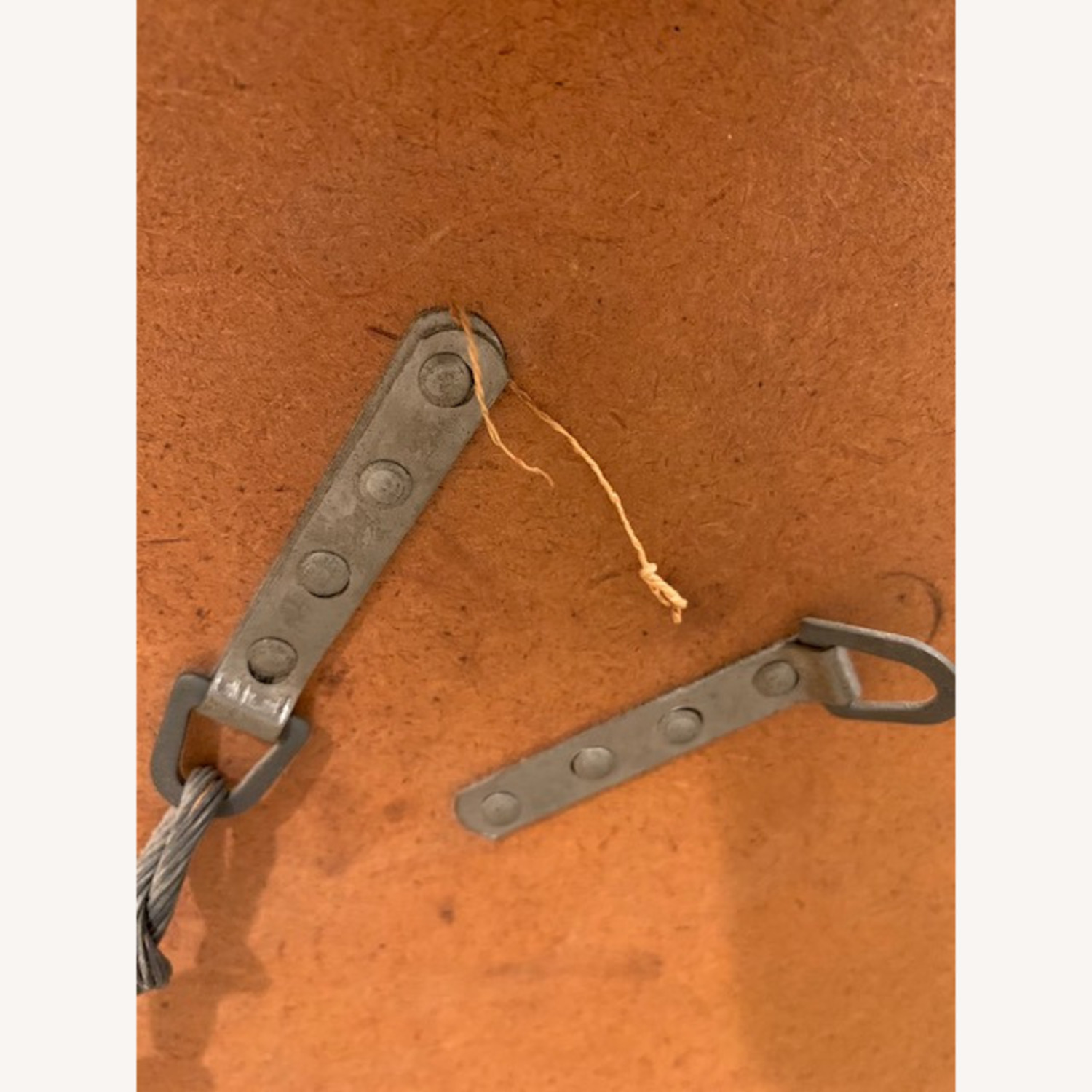 Vintage 1950's MCM Wall Mirror Beveled Edges - image-9