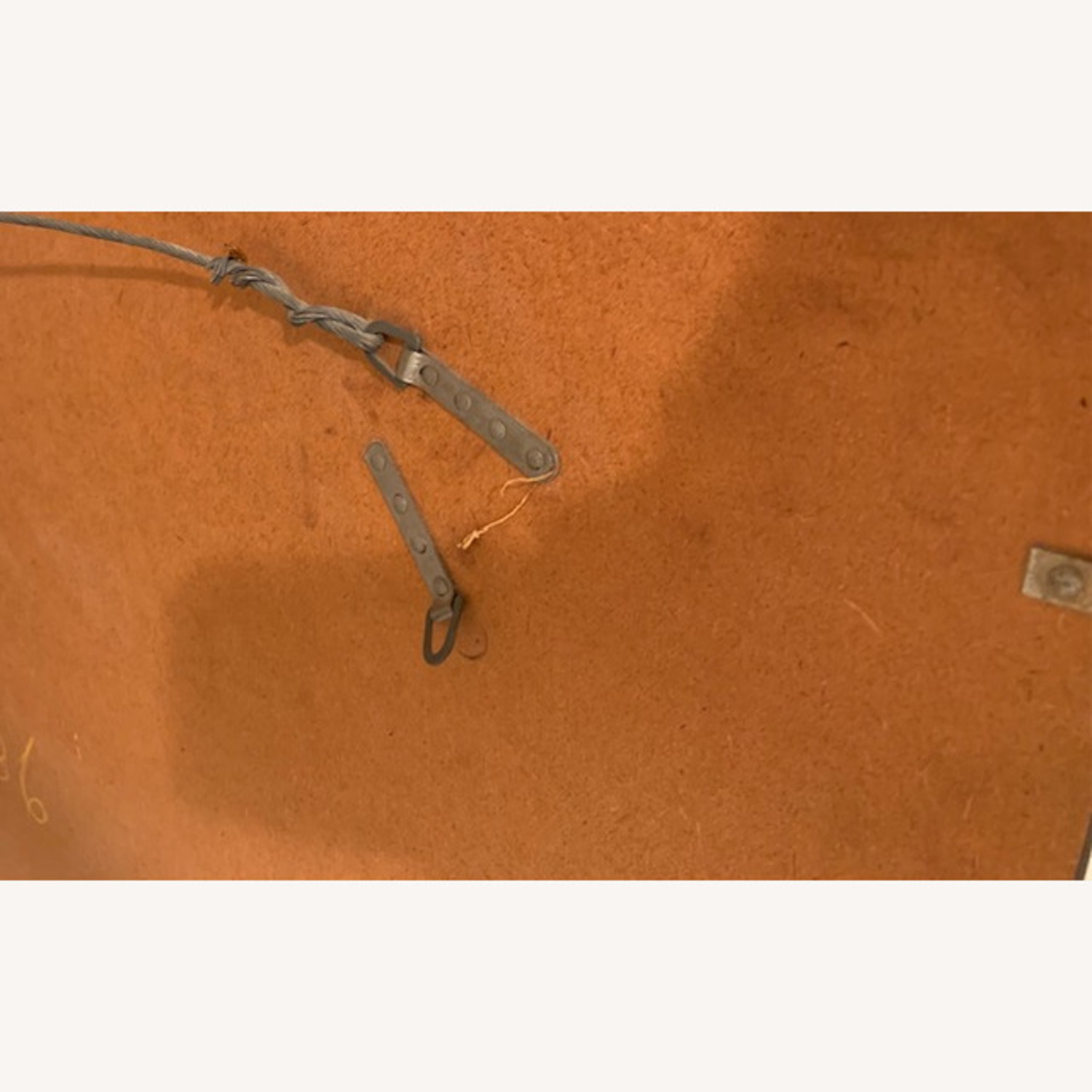 Vintage 1950's MCM Wall Mirror Beveled Edges - image-10