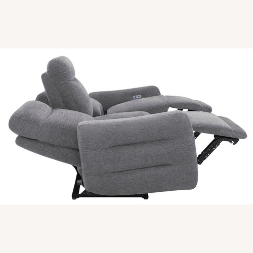 Used Living Spaces Light Gray Fabric 3+ Seater Sofa for sale on AptDeco