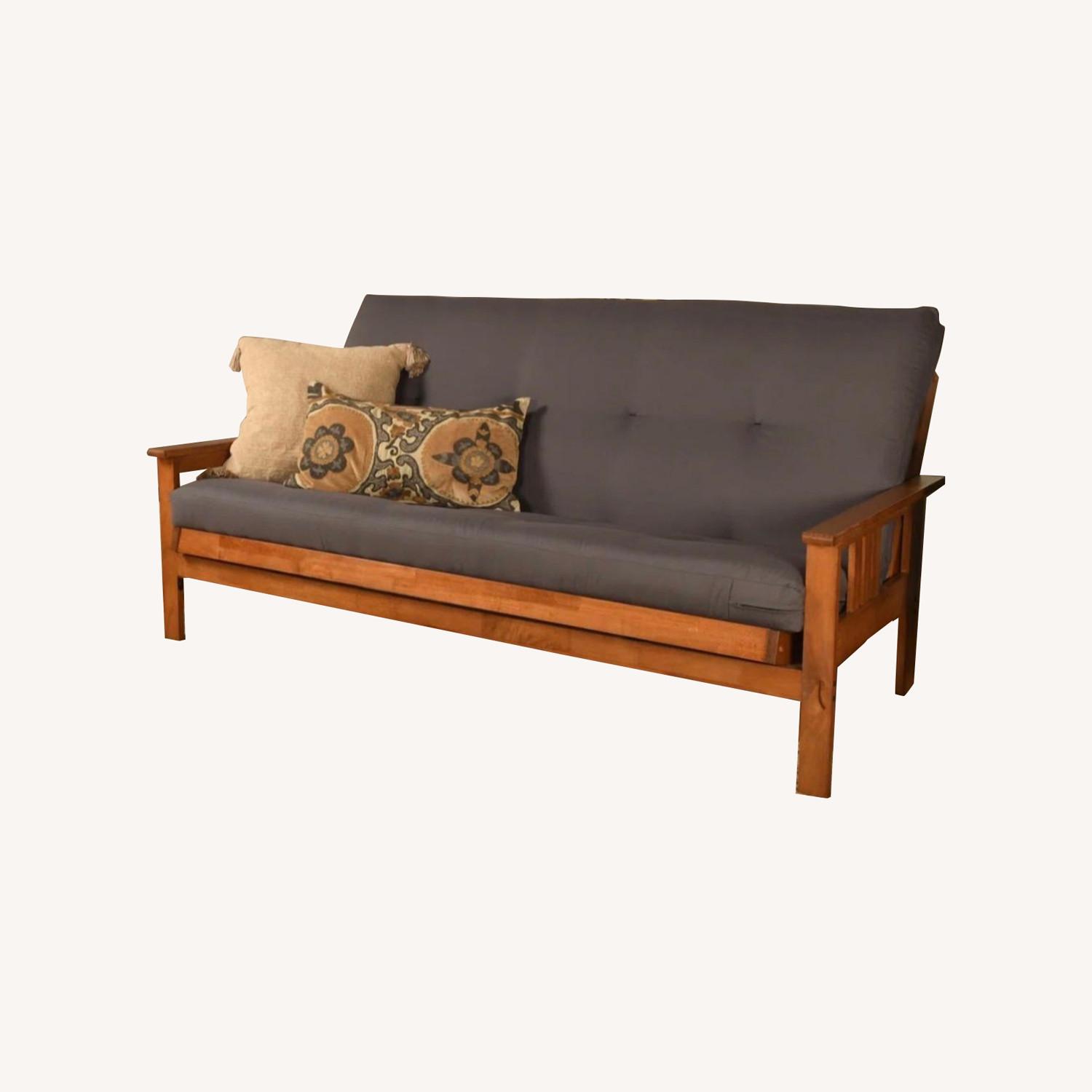 Lakel Futon + 2 Certified Cervical Pillows - image-0