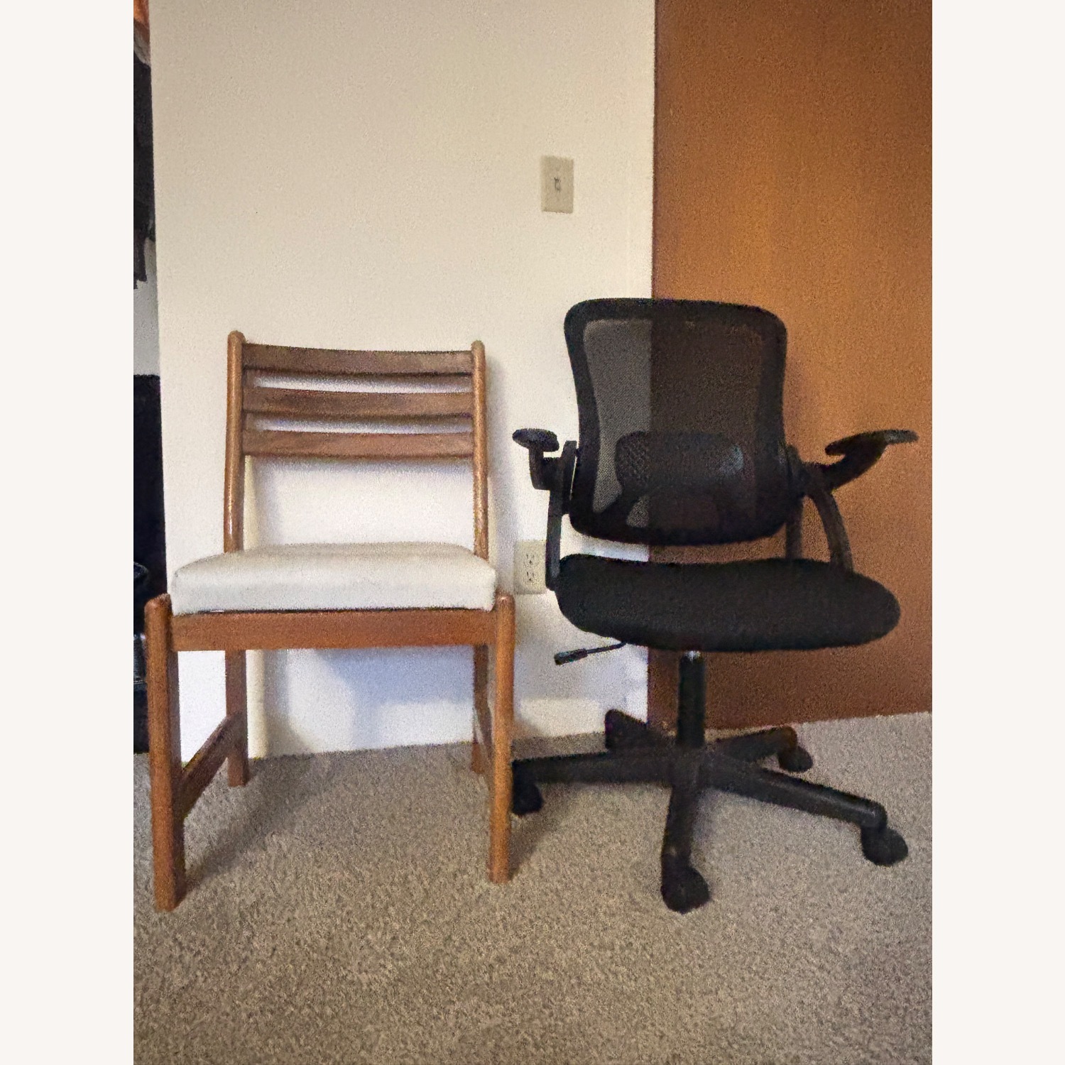 Walmart Black Office Chair - image-1