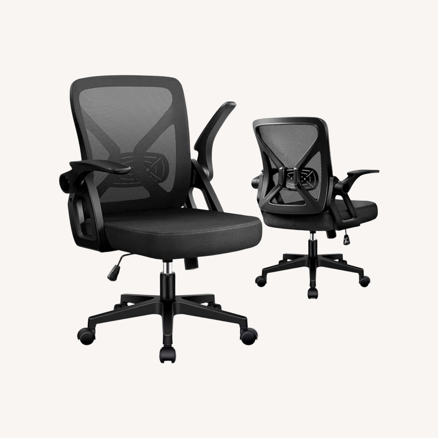 Walmart Black Office Chair - image-0