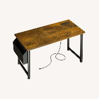 Amazon Work Desk + Office Chair + Memory Foam Cushion