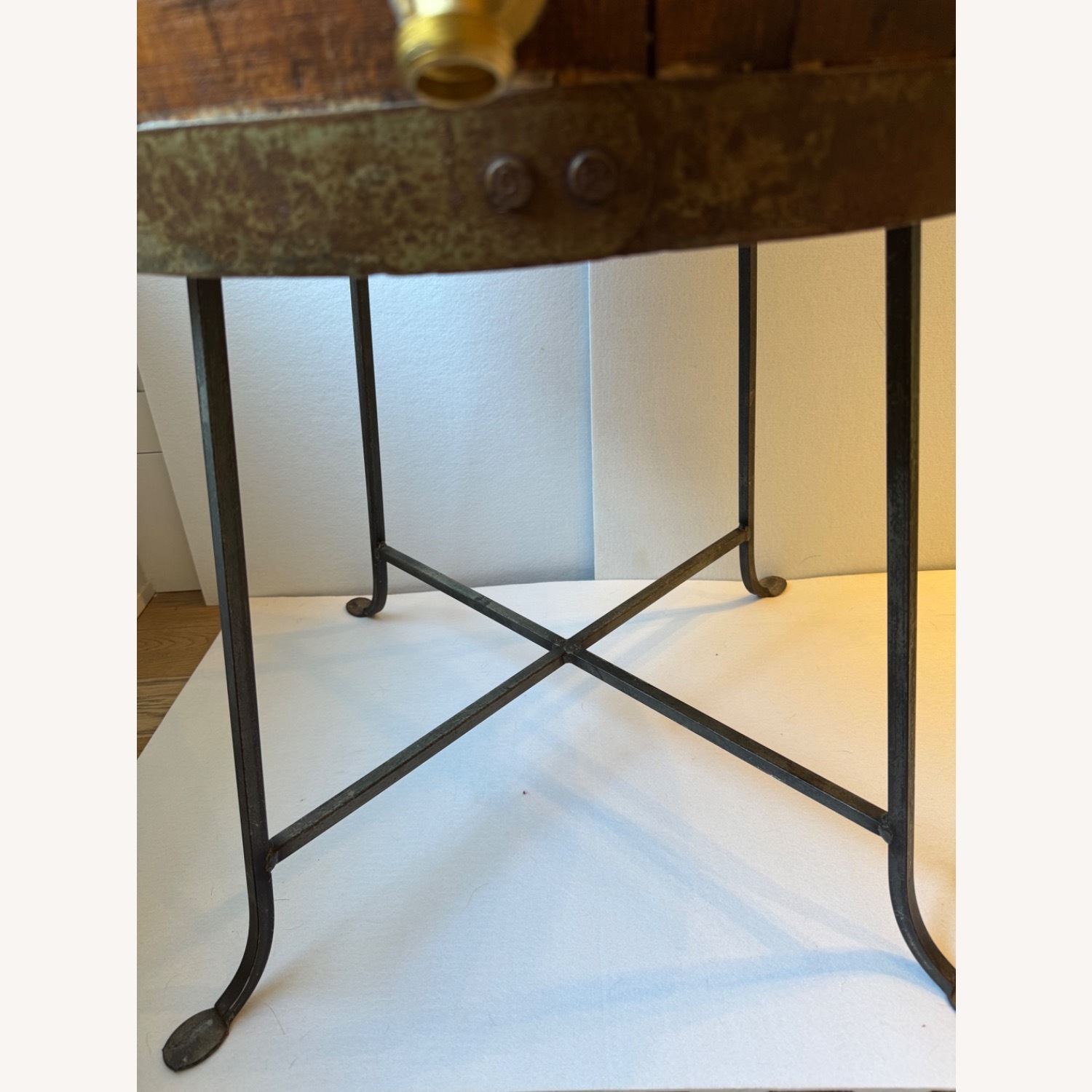 Oak Bourbon Barrel Cooler, Storage or Table - image-14