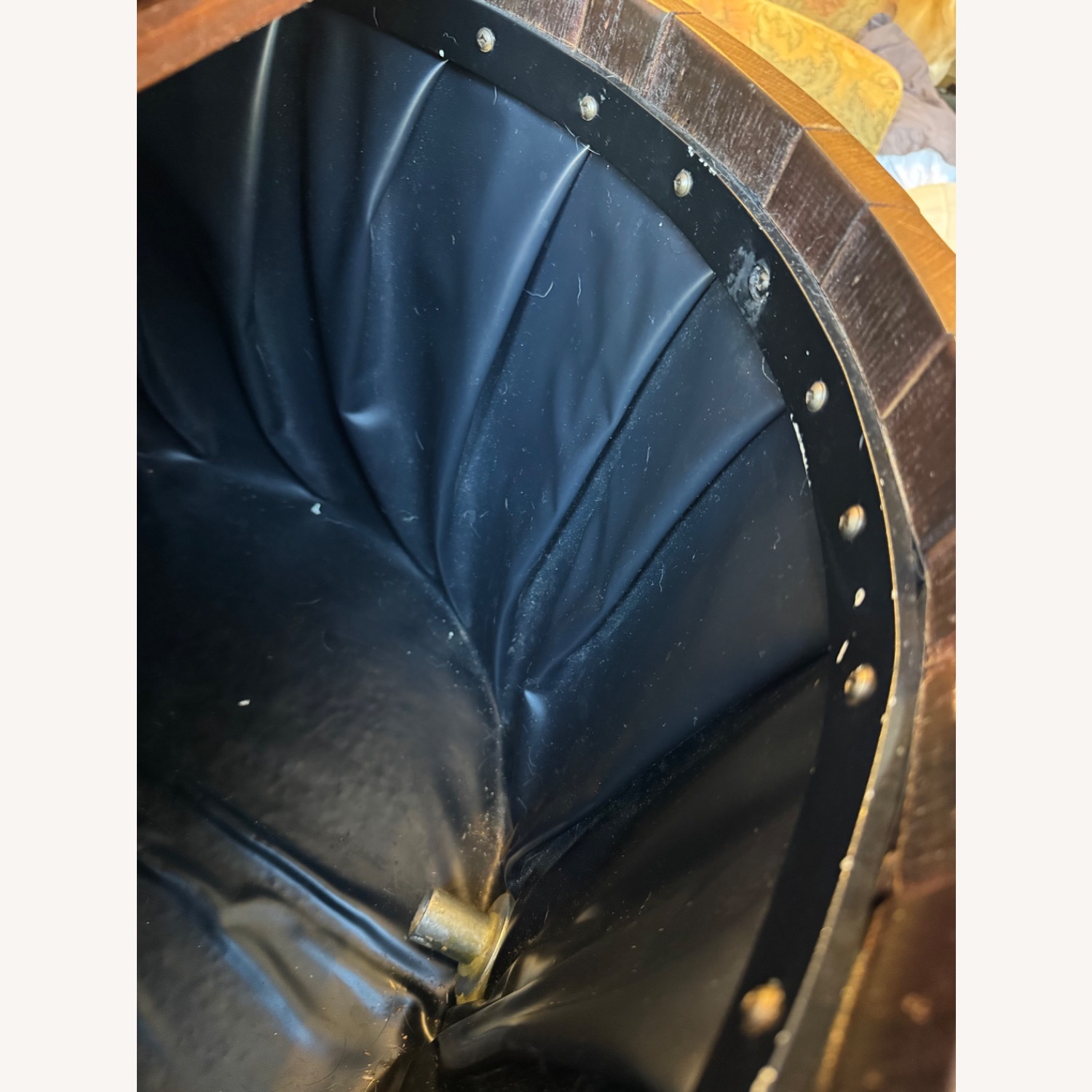 Oak Bourbon Barrel Cooler, Storage or Table - image-10