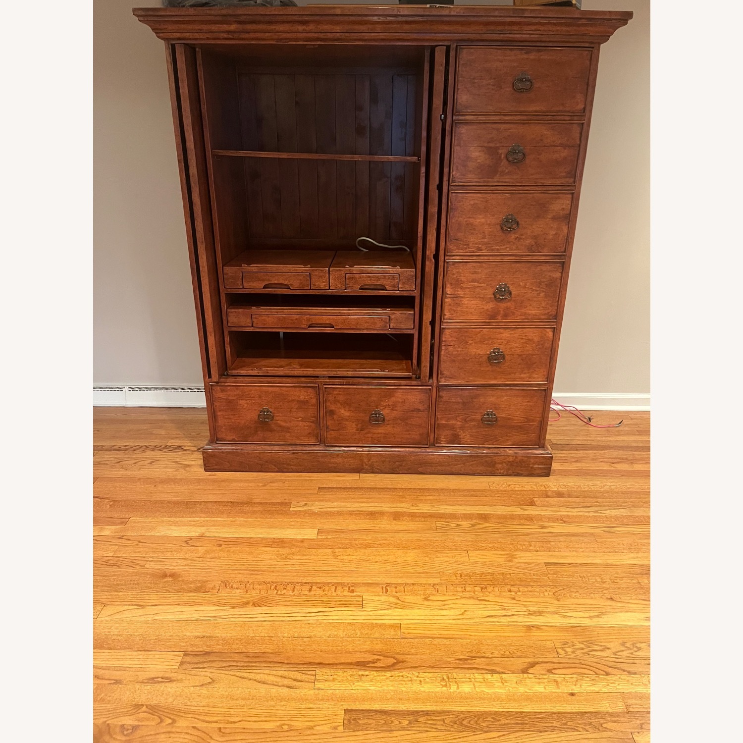 Dark Brown Wall Unit - image-5