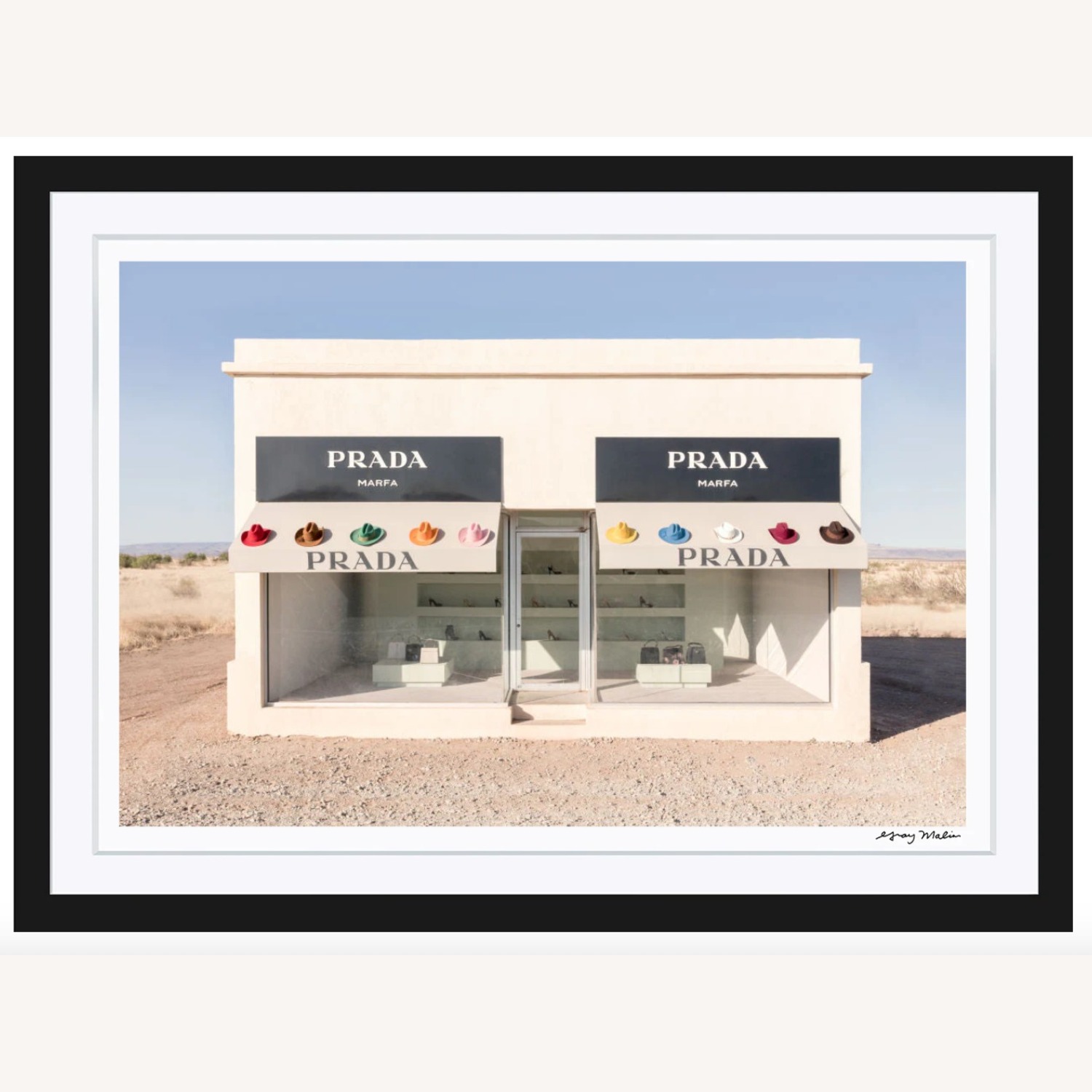 Gray Malin Black Wood Wall Art - image-1