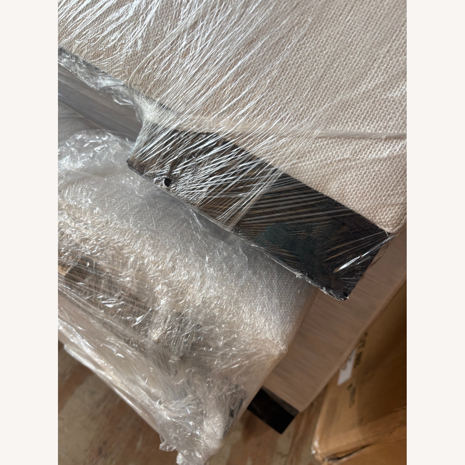 Restoration Hardware Modena Fabric Panel Bed King 48" Headboard - image-7