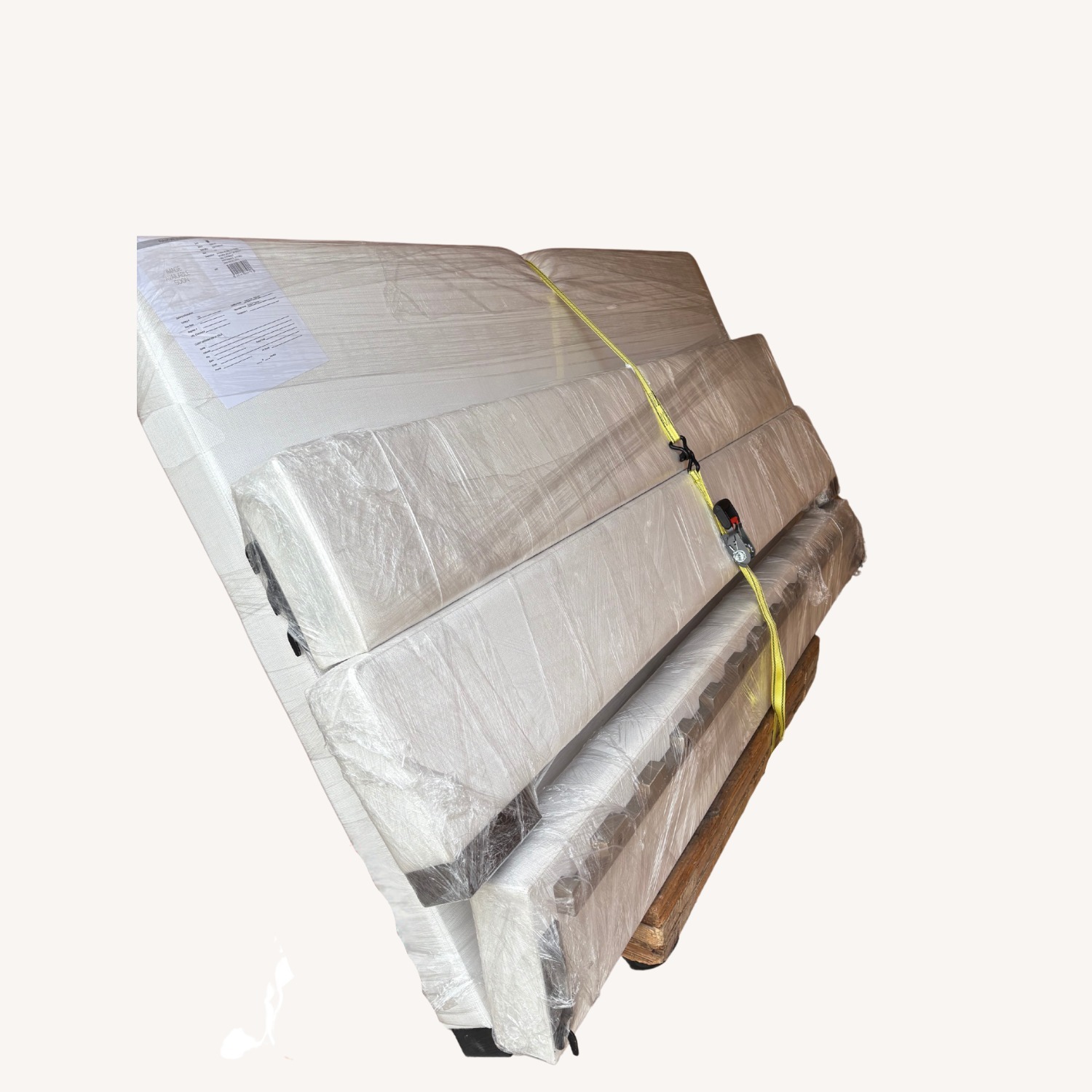 Restoration Hardware Modena Fabric Panel Bed King 48" Headboard - image-18