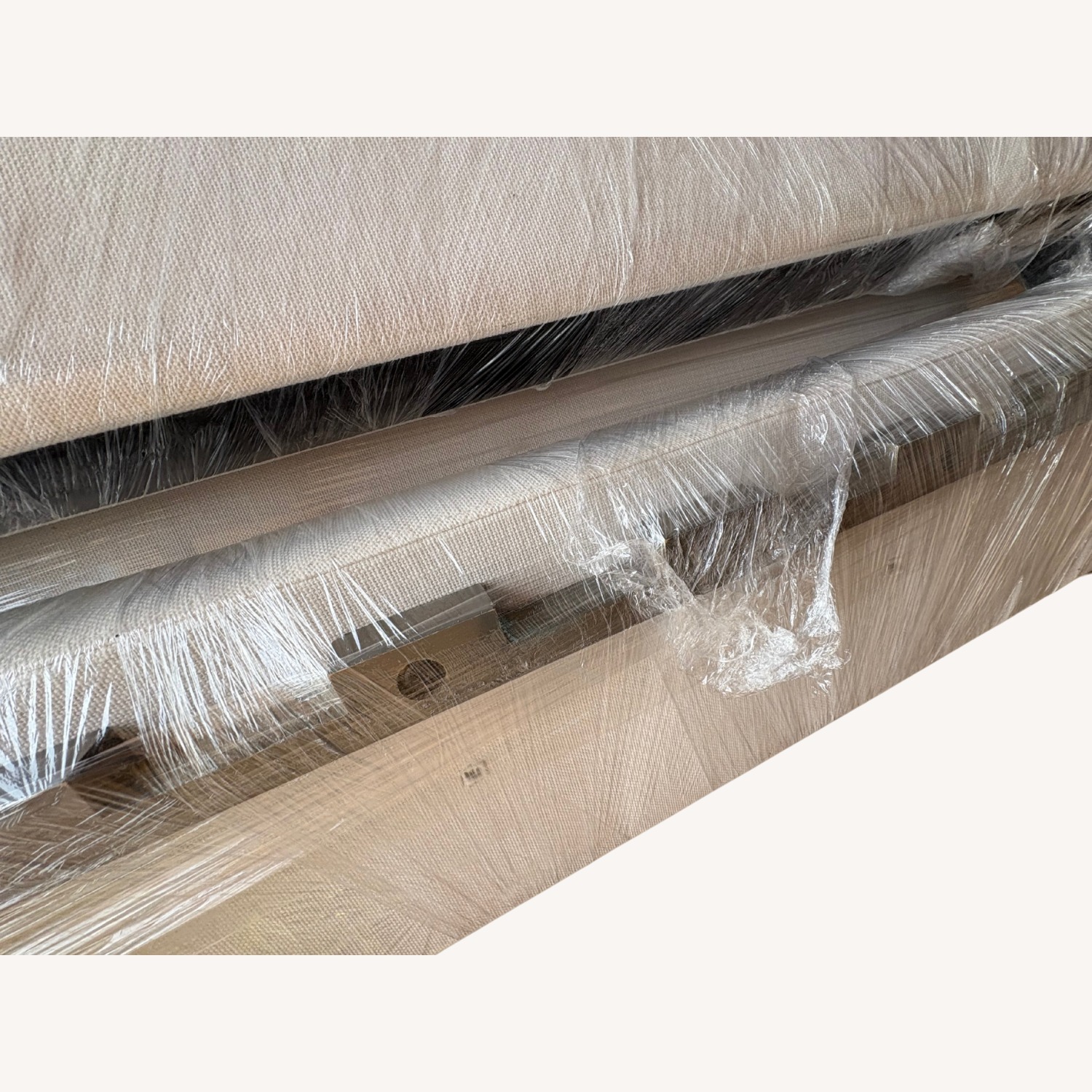 Restoration Hardware Modena Fabric Panel Bed King 48" Headboard - image-8