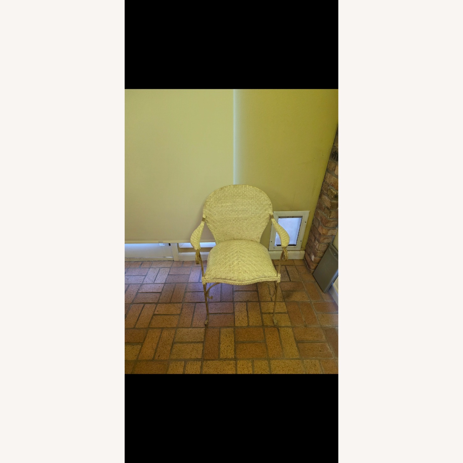 The Platt Collections White Leather Armchair - image-2