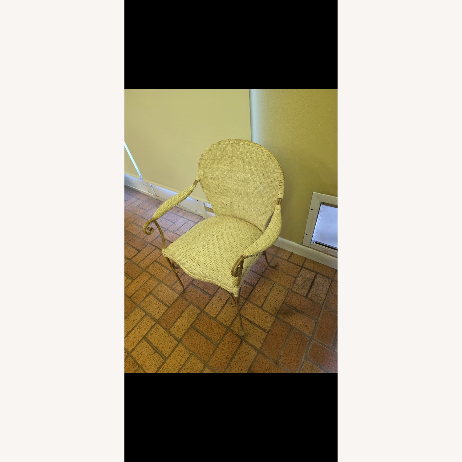 The Platt Collections White Leather Armchair - image-3