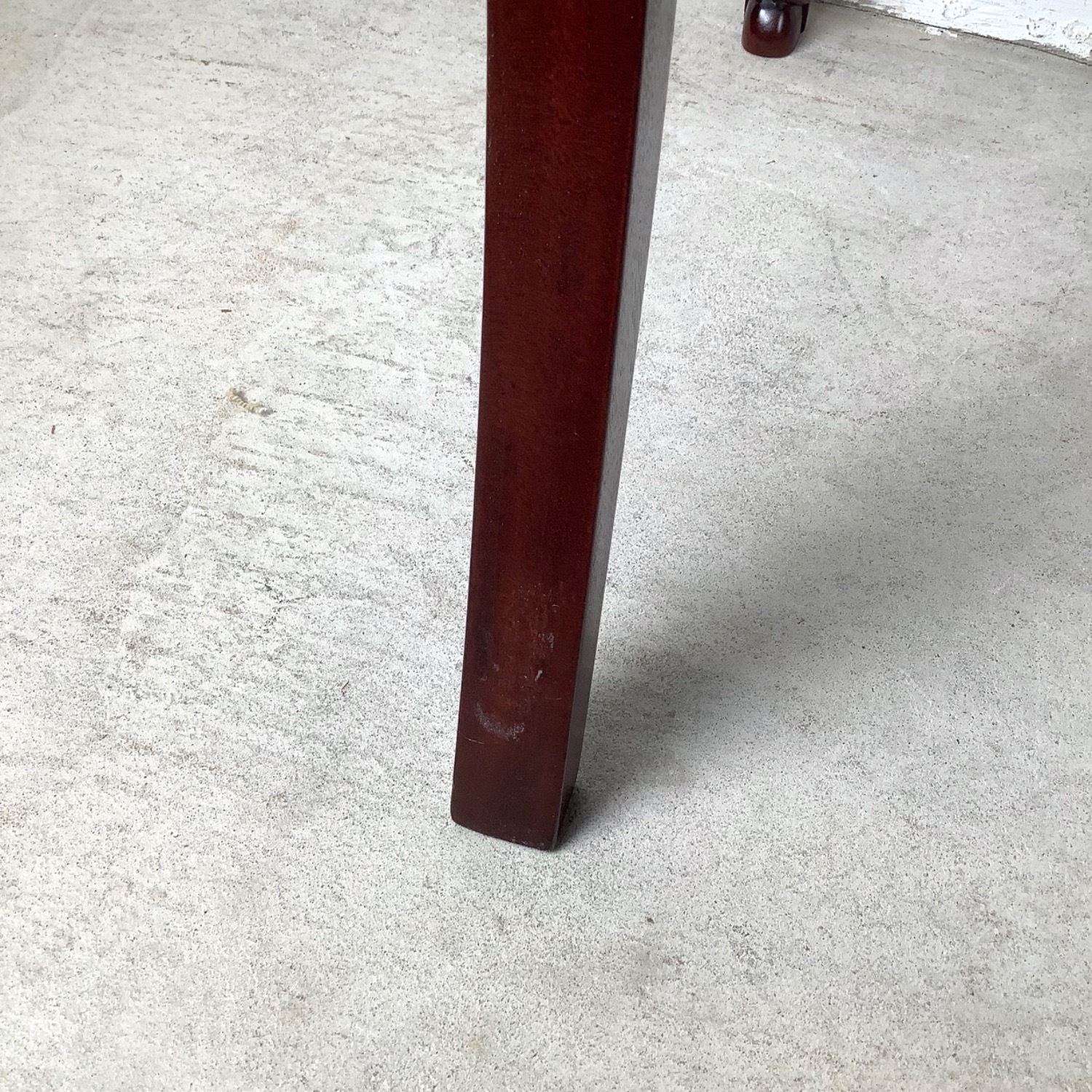 Mahogany Federal Revival Lyre-Back Bench - image-17