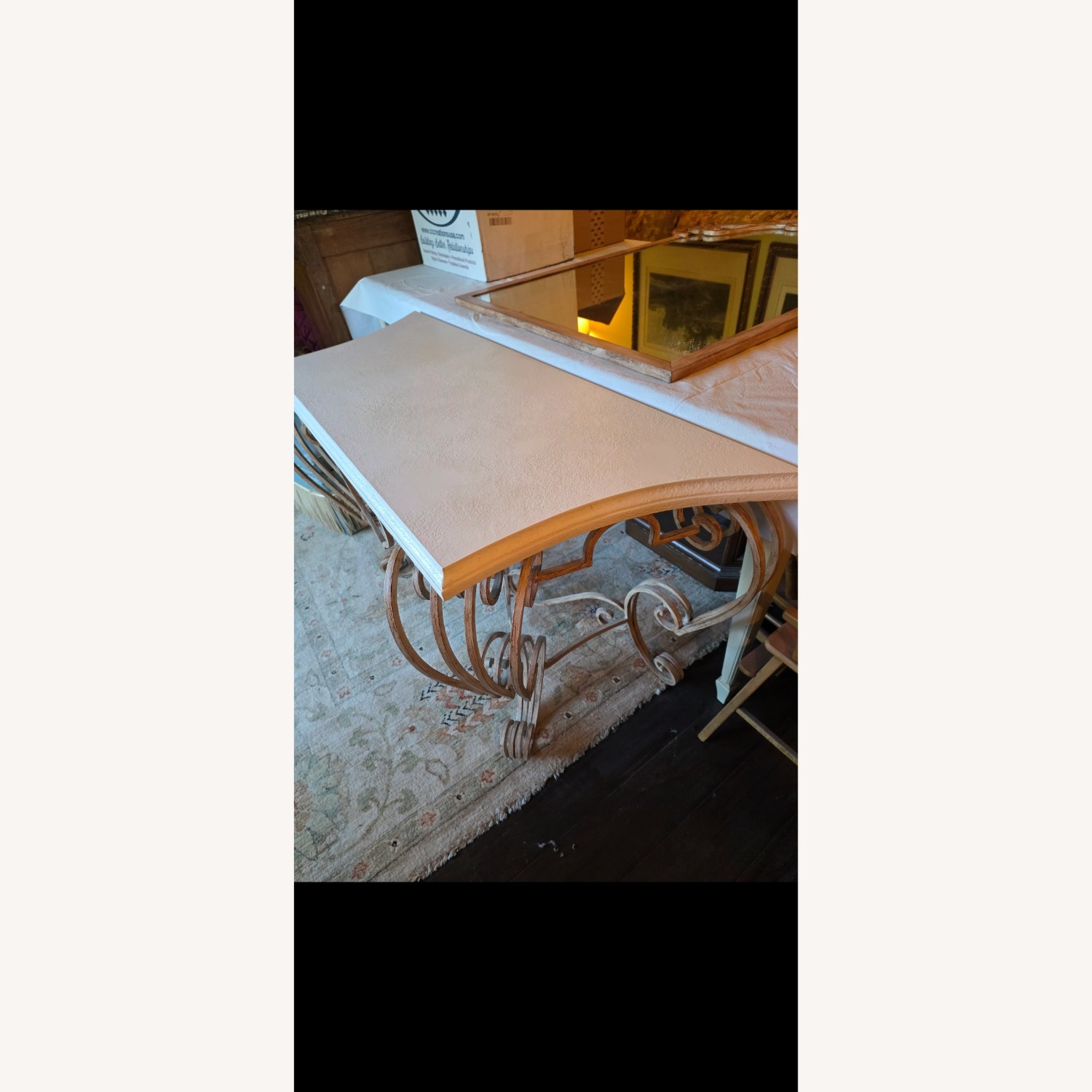 The Platt Collections White Wood Coffee Table - image-3