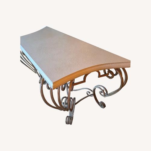 Used The Platt Collections White Wood Coffee Table for sale on AptDeco