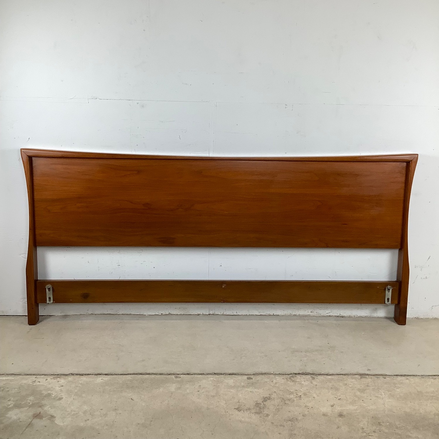 Mid-Century Walnut King Headboard - image-13