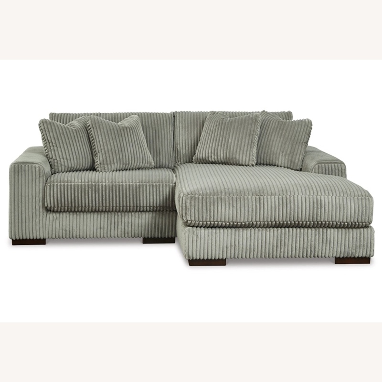 Light Gray 2 Piece Sectional - image-6