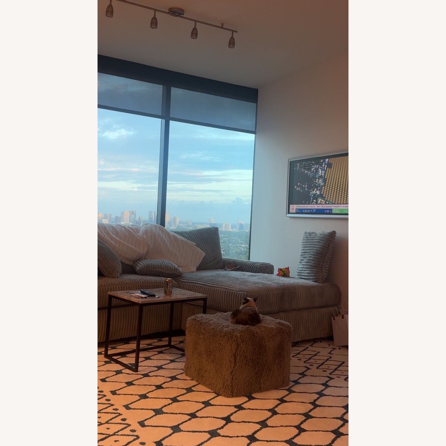 Light Gray 2 Piece Sectional - image-5