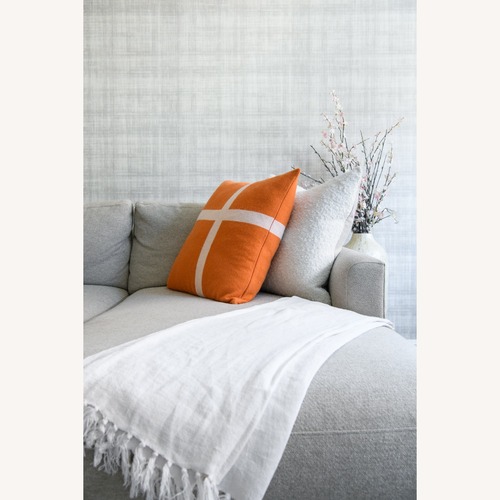 Used Room & Board Max Oatmeal Sectional With Chaise for sale on AptDeco