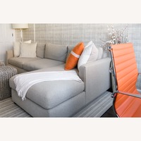 Room & Board Max Oatmeal Sectional With Chaise