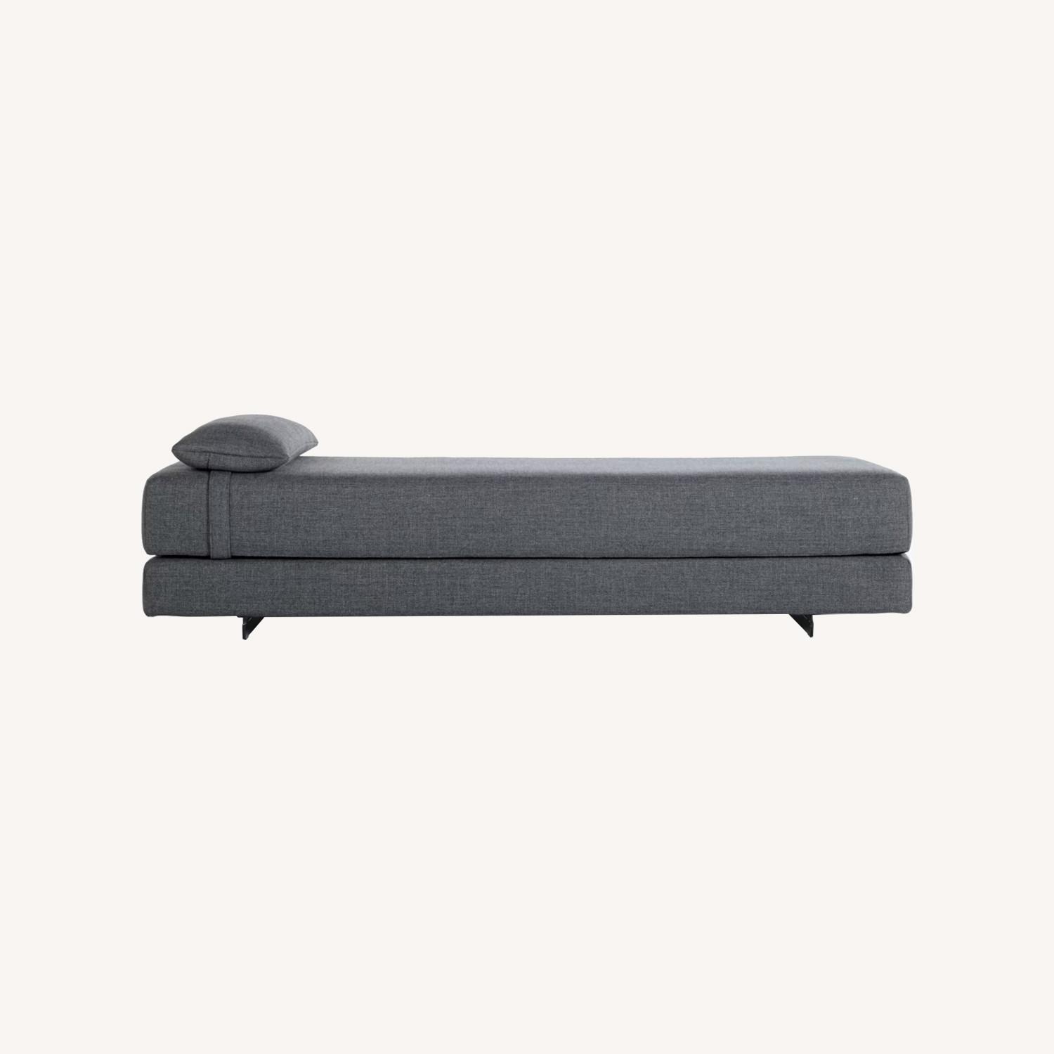 Design Within Reach Dark Gray Fabric Daybed - image-0