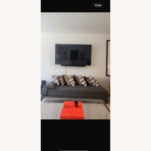 Used Design Within Reach Dark Gray Fabric Daybed for sale on AptDeco