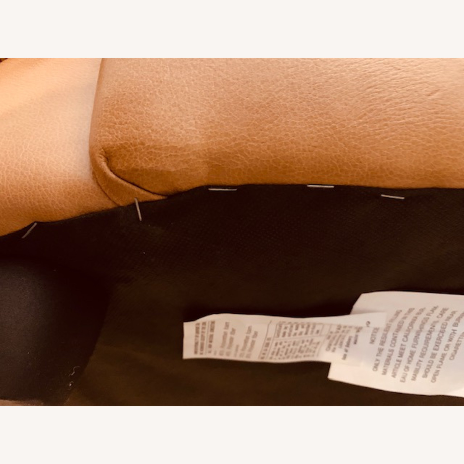 Chateau d' Ax Italian Leather Loveseat 2 Seater - image-6