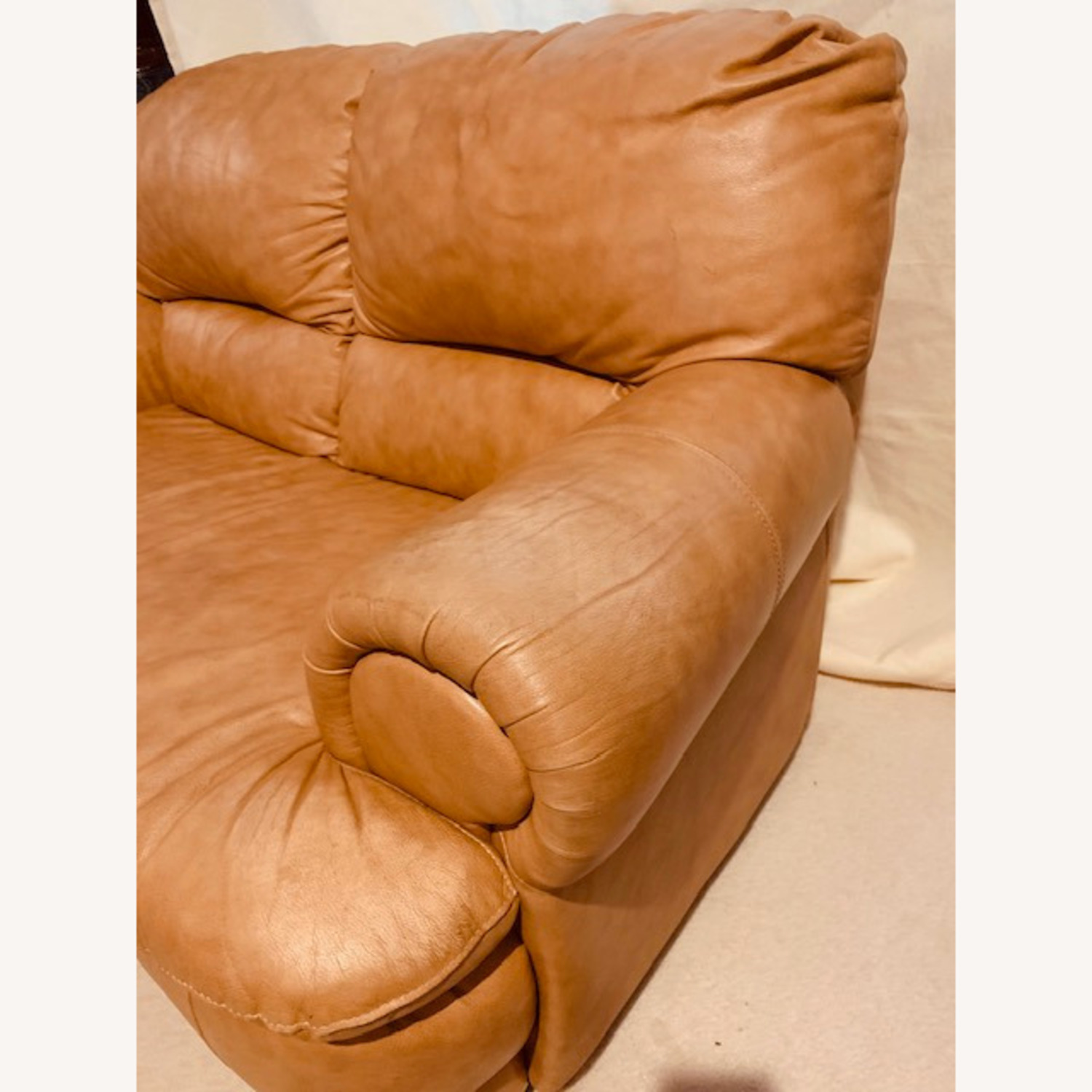 Chateau d' Ax Italian Leather Loveseat 2 Seater - image-2