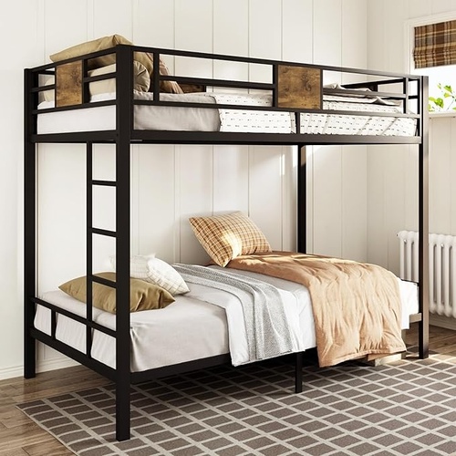 Used Amazon Allewie Black Bunk Bed for sale on AptDeco