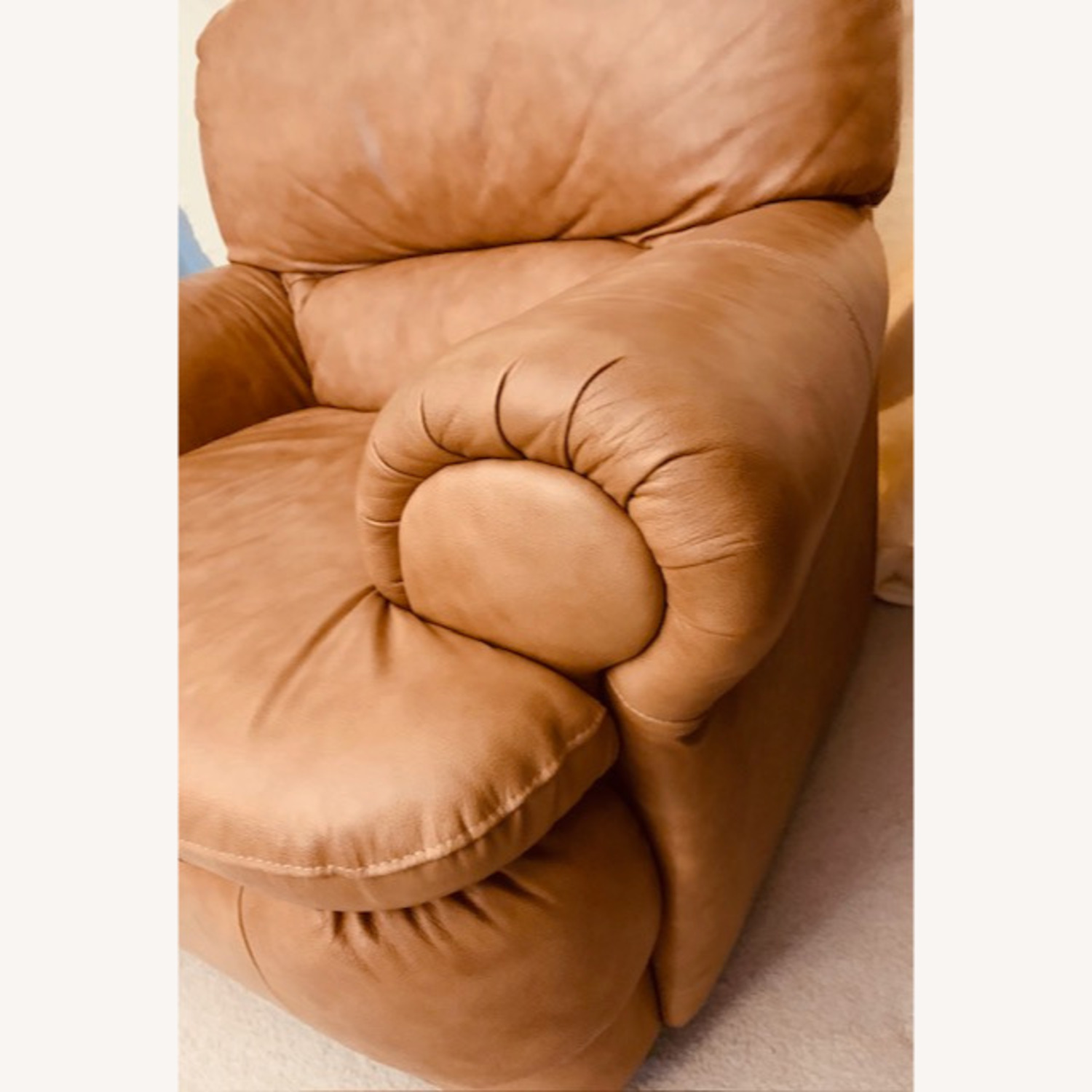 Chateau D'ax Italian Leather Armchair - image-2