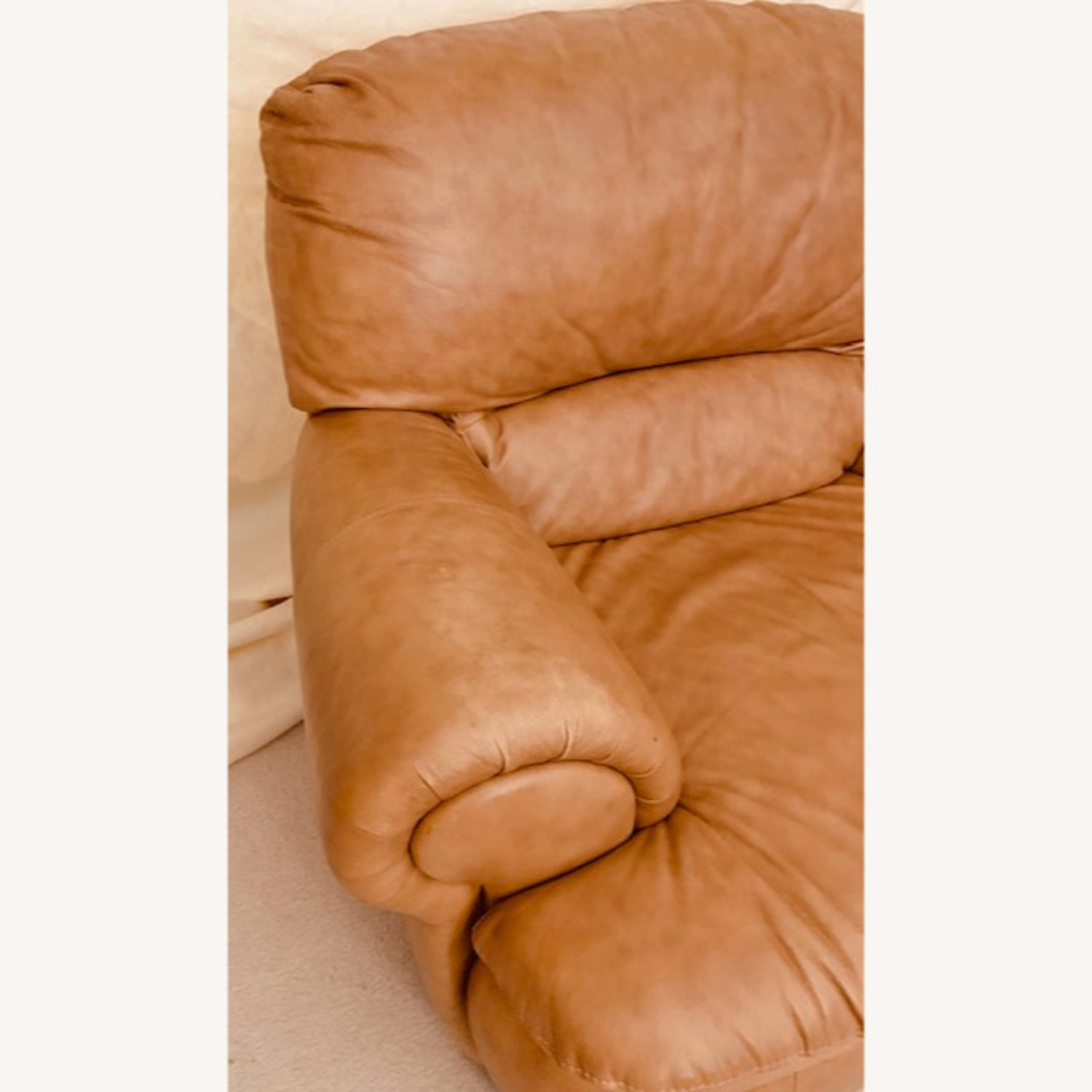 Chateau D'ax Italian Leather Armchair - image-5