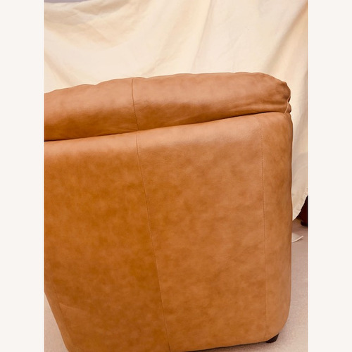 Used Chateau D'ax Italian Leather Armchair for sale on AptDeco