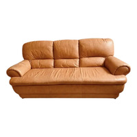 Chateau D'ax Italian Leather 3+ Seater Sofa