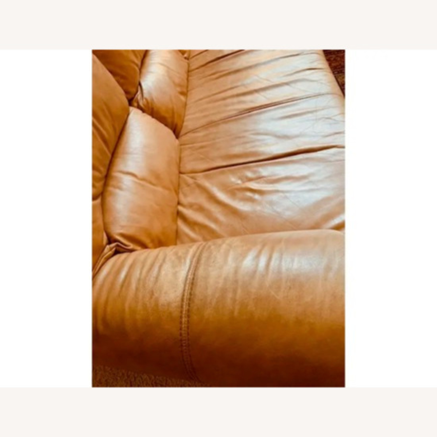 Chateau D'ax Italian Leather 3+ Seater Sofa - image-15