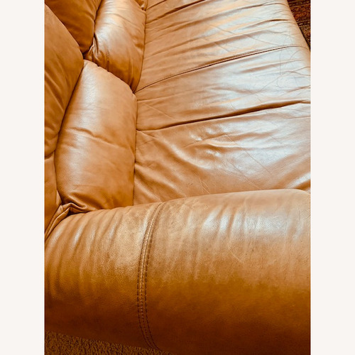 Used Chateau D'ax Italian Leather 3+ Seater Sofa for sale on AptDeco