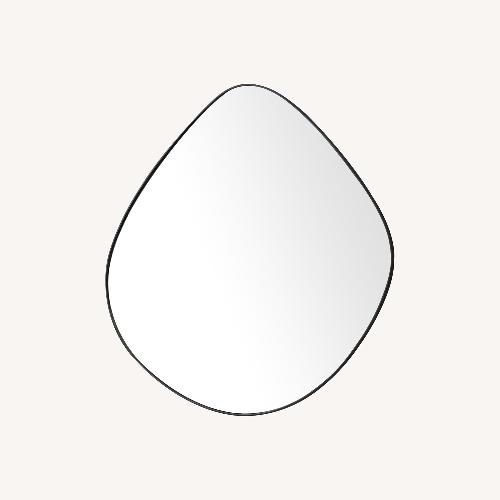 Used Amazon Black Iron Wall Mirror for sale on AptDeco