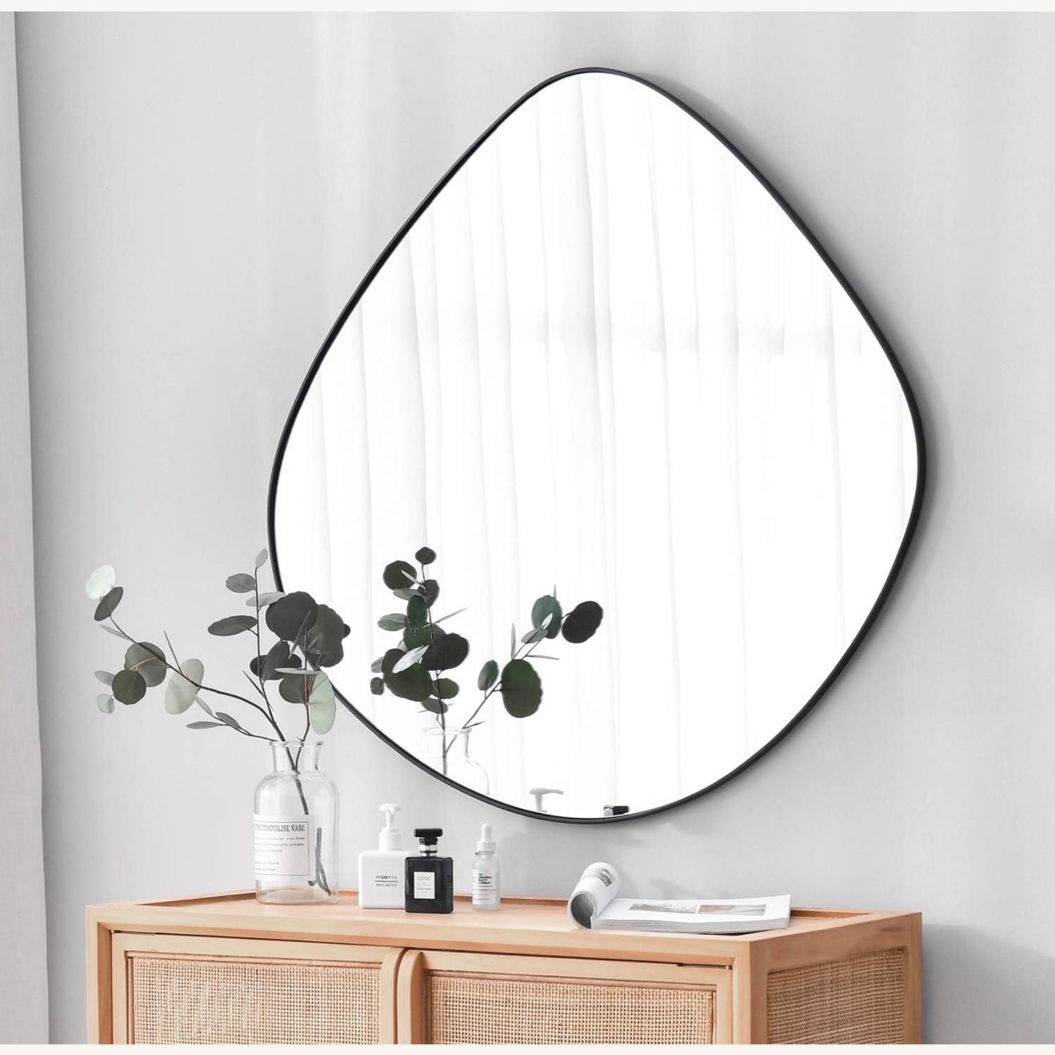 Amazon Black Iron Wall Mirror - image-3
