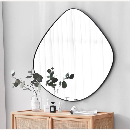 Used Amazon Black Iron Wall Mirror for sale on AptDeco