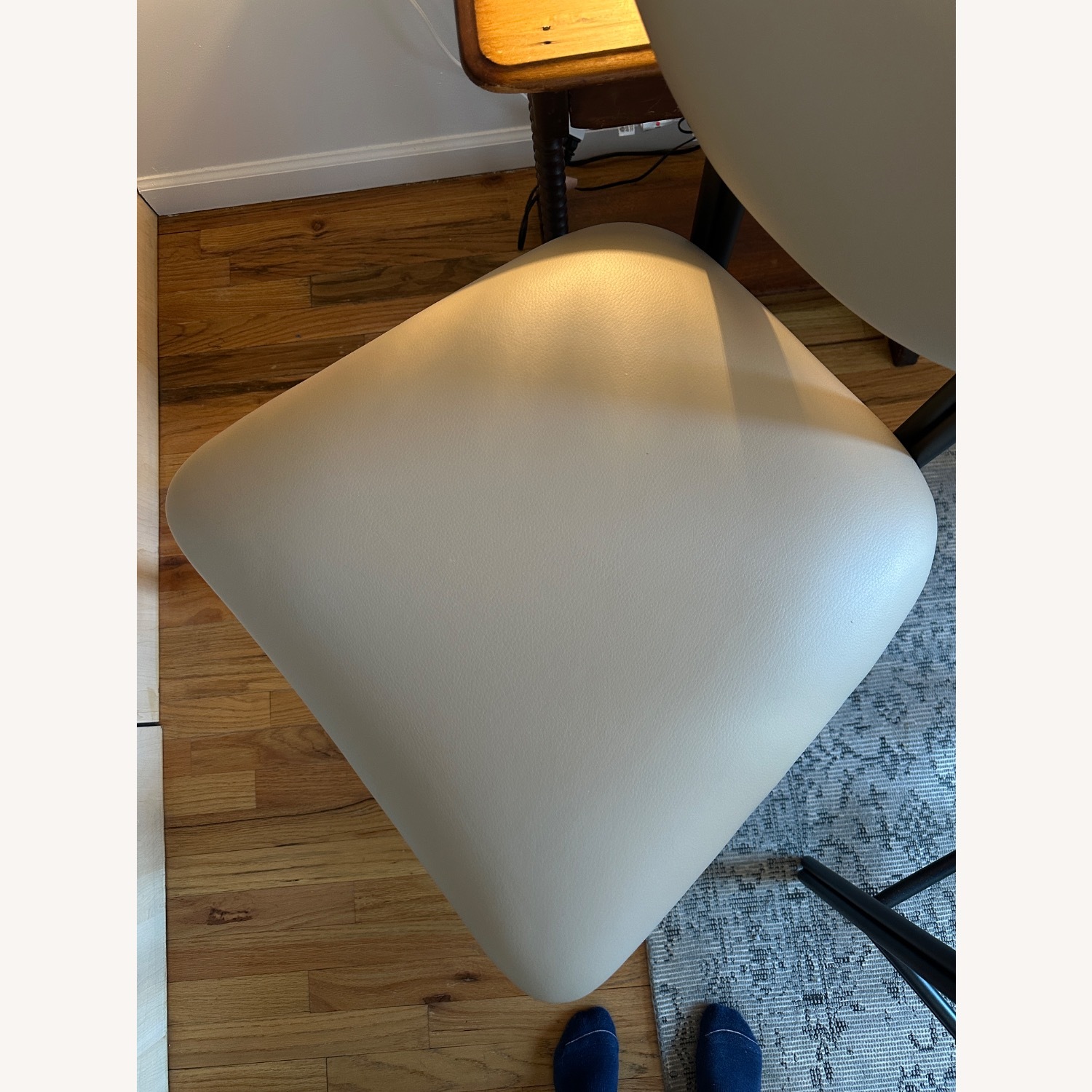 Maiden Home Cooper Light Brown Leather Stools - image-4