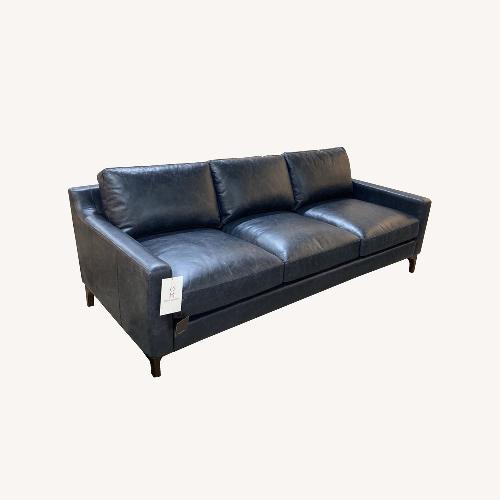 Used Poly & Bark Sorrento Sofa Nightfall Blue for sale on AptDeco