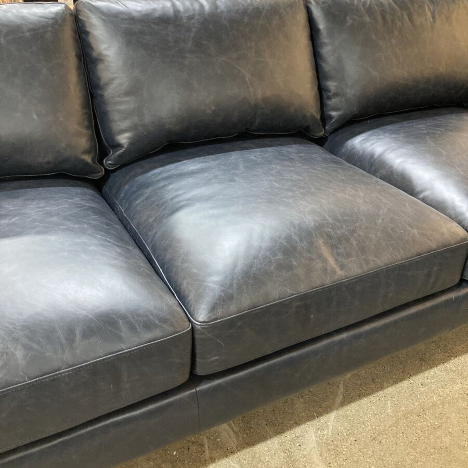 Poly & Bark Sorrento Sofa Nightfall Blue - image-5