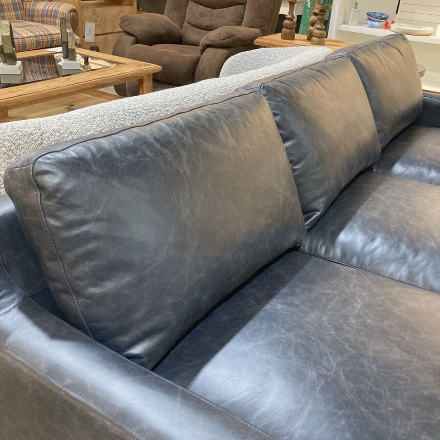 Poly & Bark Sorrento Sofa Nightfall Blue - image-7