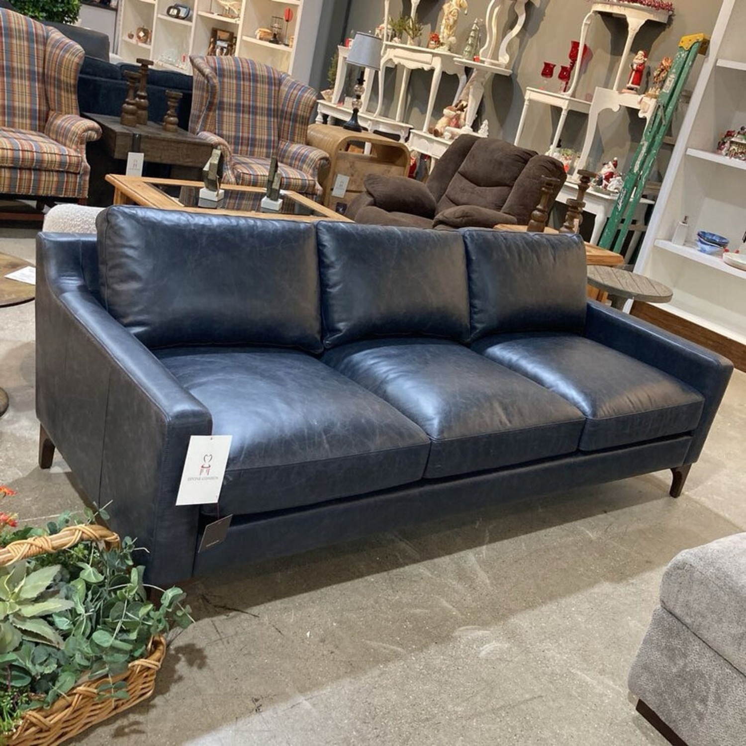 Poly & Bark Sorrento Sofa Nightfall Blue - image-2
