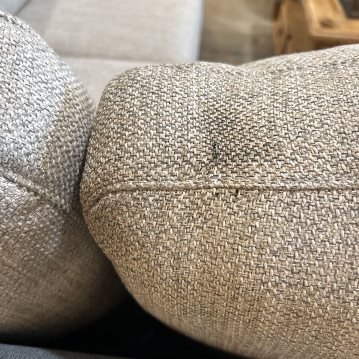 Fusion Furniture Two-Tone Left Facing Sectional - image-3