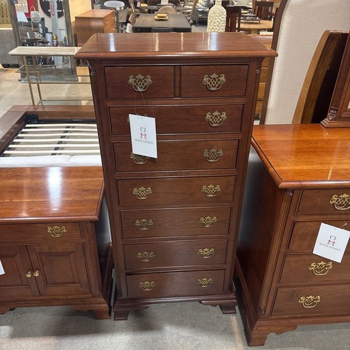 Used Stickely Tall Chippendale 7-Drawer Dresser for sale on AptDeco