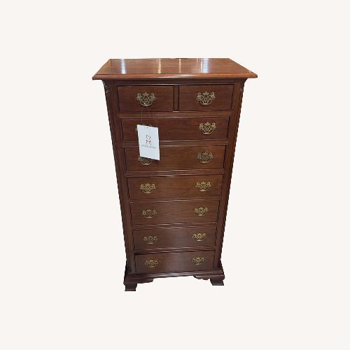 Used Stickely Tall Chippendale 7-Drawer Dresser for sale on AptDeco