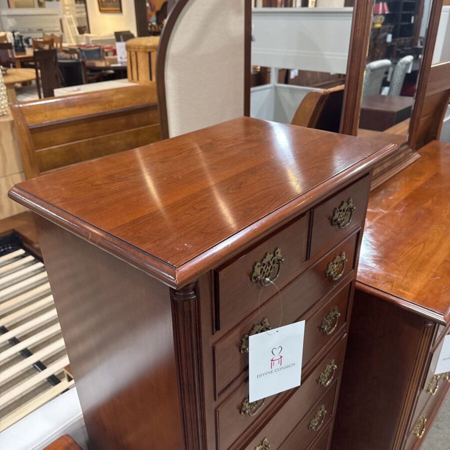 Stickely Tall Chippendale 7-Drawer Dresser - image-3