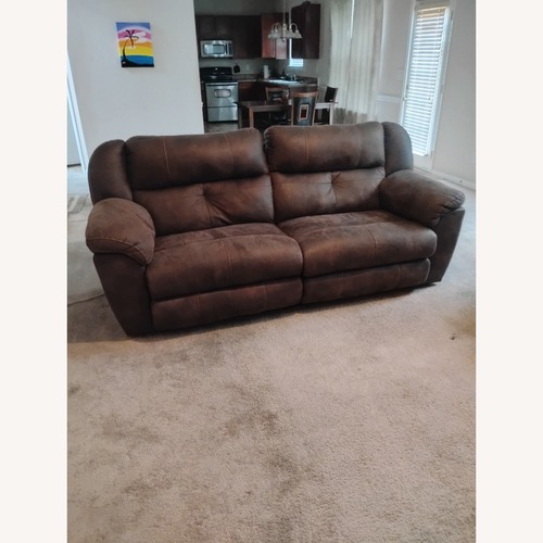 Used Soft Fabric Couch for sale on AptDeco